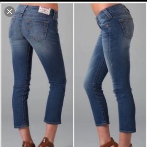True Religion Lizzy Skinny Crop